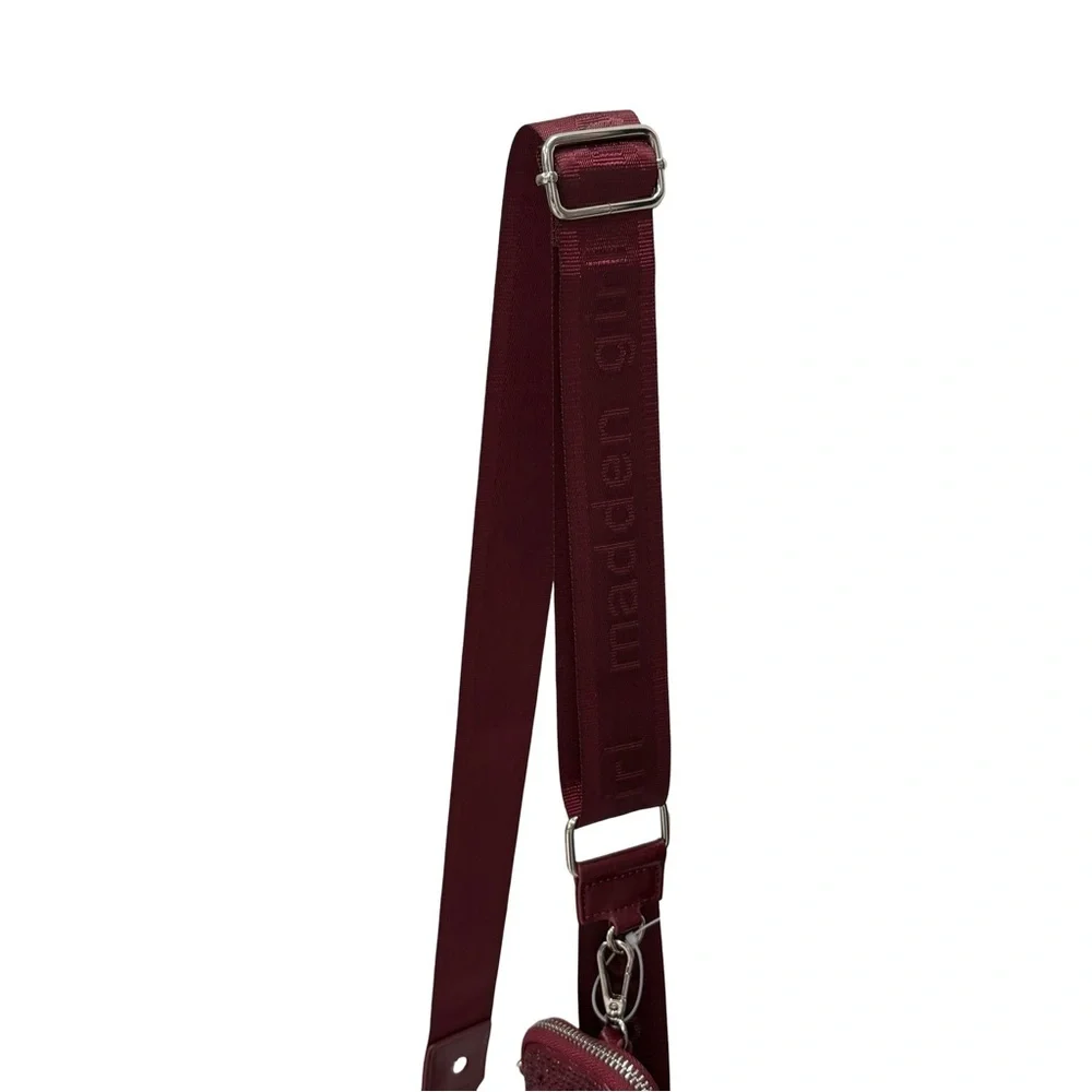 Madden Girl Deep Maroon Crossbody Bag NEW BOX32BAGS